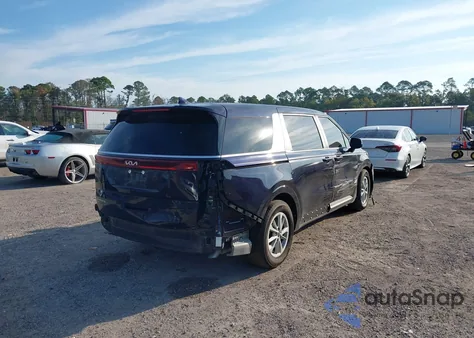 2024 Kia Carnival Mpv Lx Seat Package из США, поврежденный, VIN KNDNB4H32R6419547